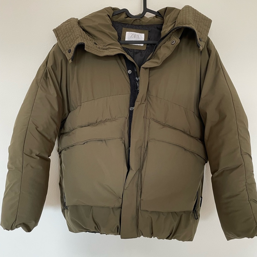 Zara Thermal insulation Puffer Coat Size 11/12